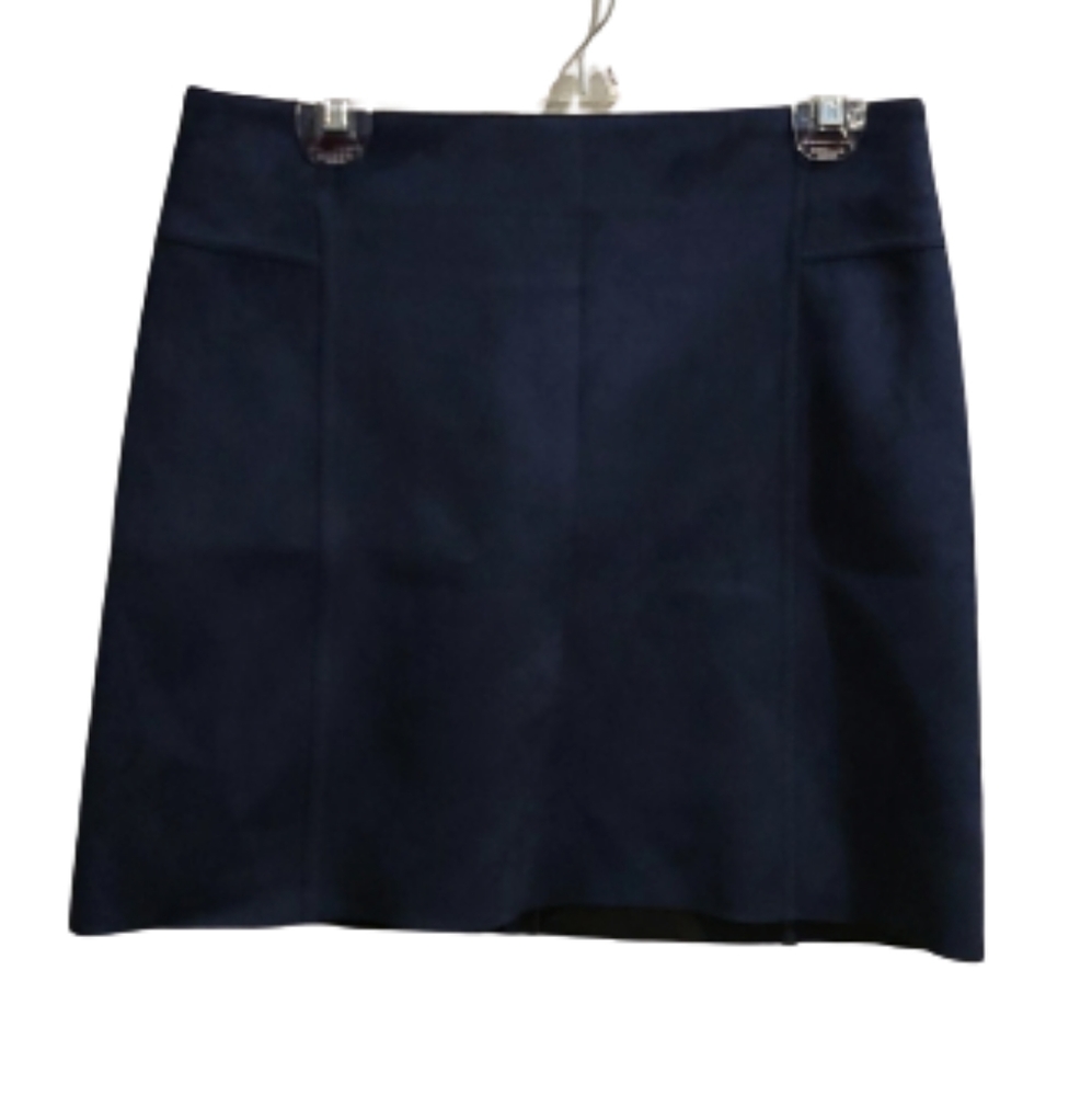 Joe Fresh Blue Soft Faux Suede Skirt